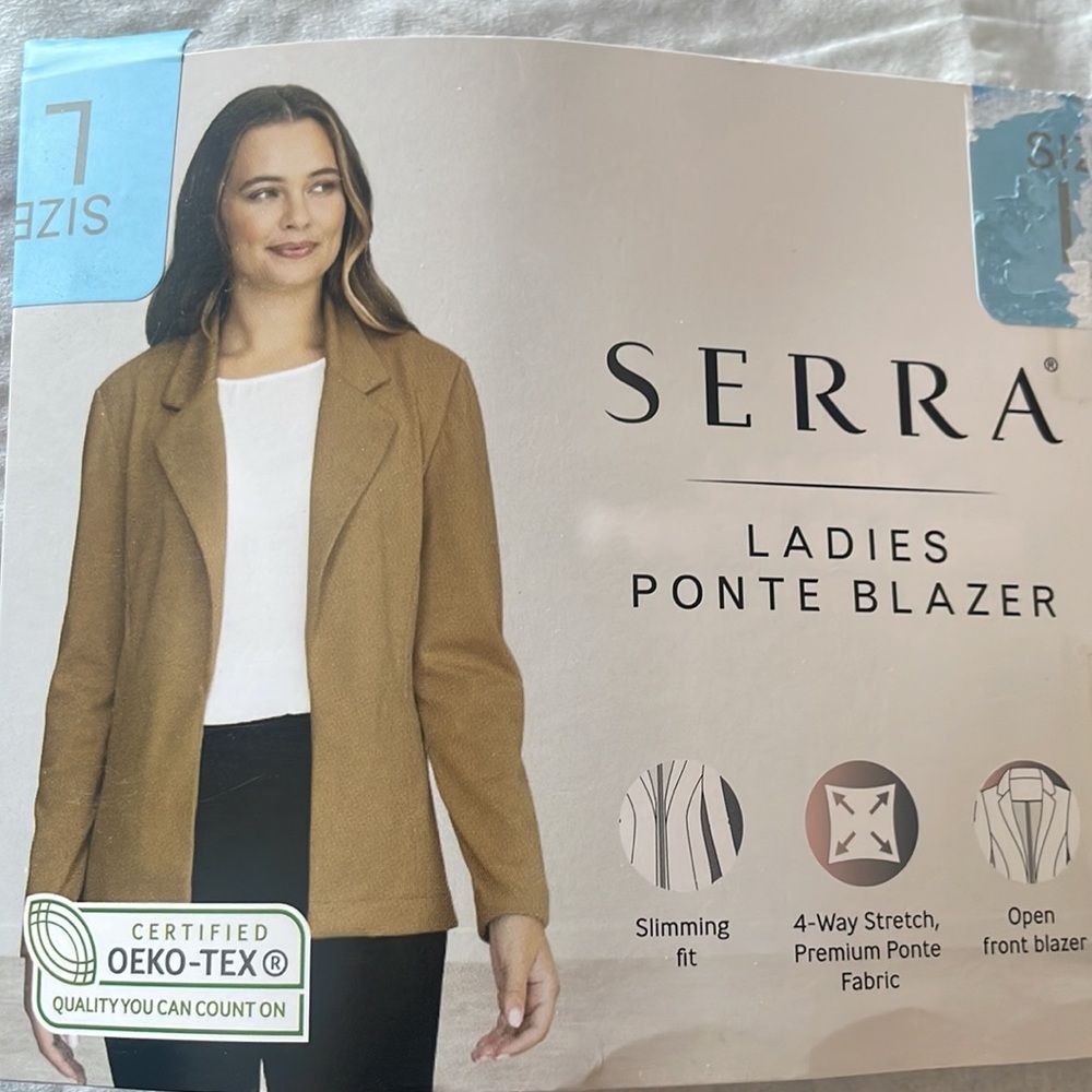 Serra ,tan, beige blazer